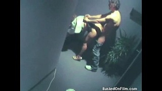 Cleaner dude fucks a hot girl