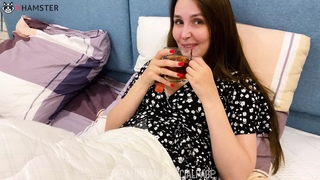 "Mother's Day" for a Young Stepmother ended with Stepson's sperm on her pussy