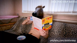 The girl with the biggest and tightest ass in the world rides my cock and makes me cum